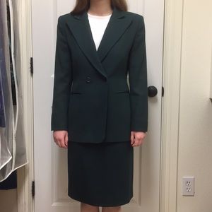 Jones New York Dark Green Suit